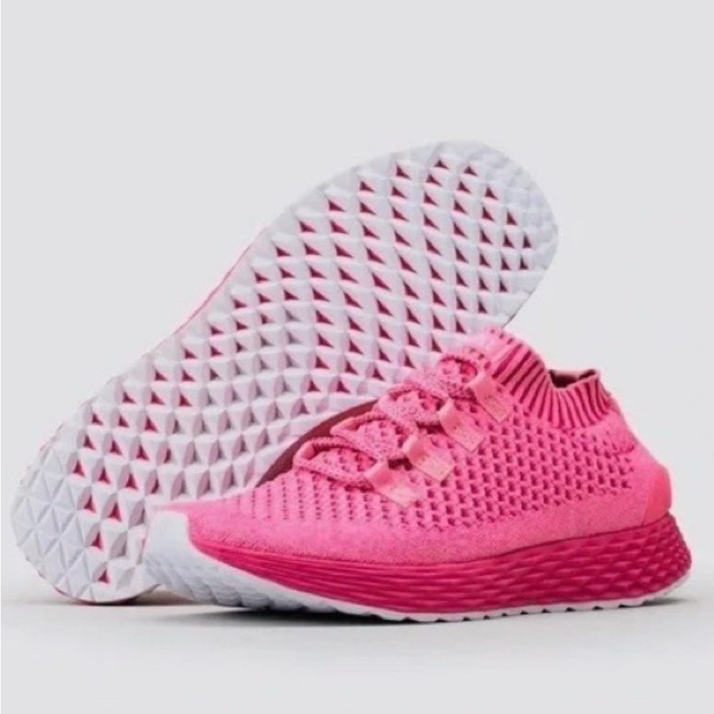 NOBULL Women's Pink Mesh Sneakers